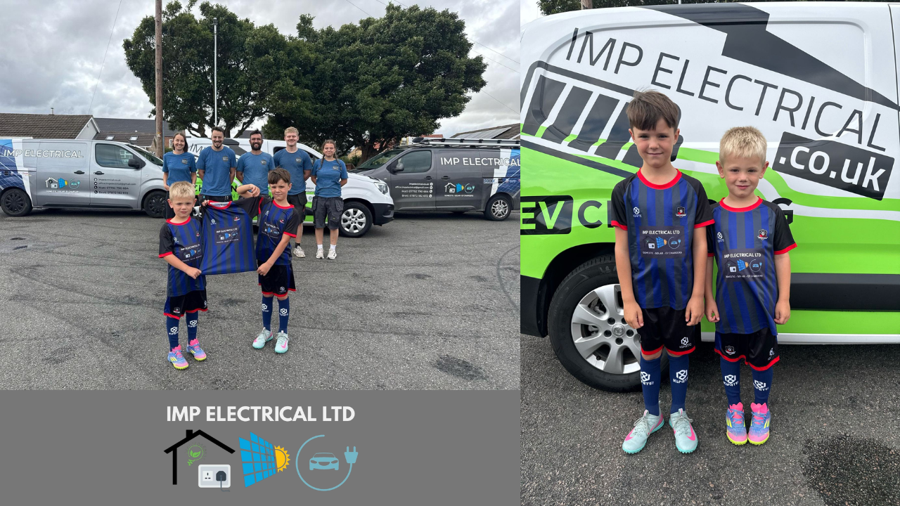 Imp Electrical Sponsor Metheringham FC U7s