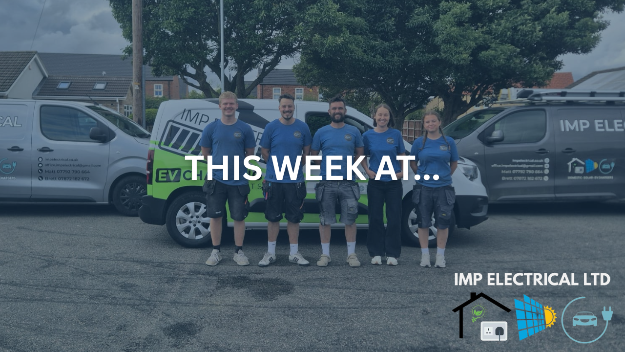 Weekly wins from the Imp Electrical team this week…